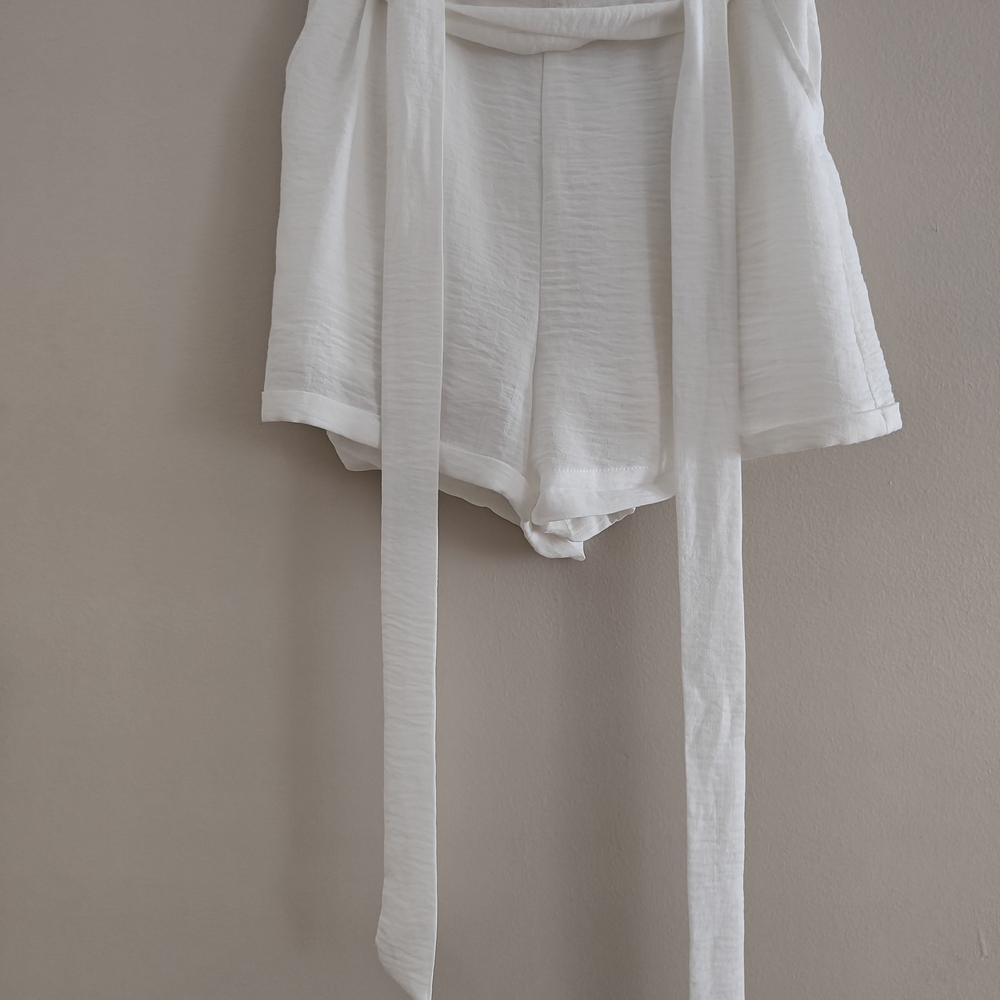 HYFVE Elegant White Shorts
